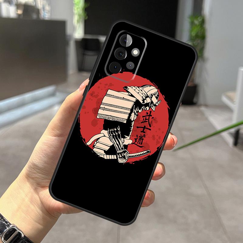 Japanese Samurai Warrior Case For Samsung Galaxy A32 A12 A22 A52 A35 A26 A16 A05 A55 A15 A54 A34 A14 A56 A36 A13 A53
