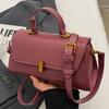 Retro High-end Underarm Envelope Bag Charming Women's Bag Street Style Pu Material
