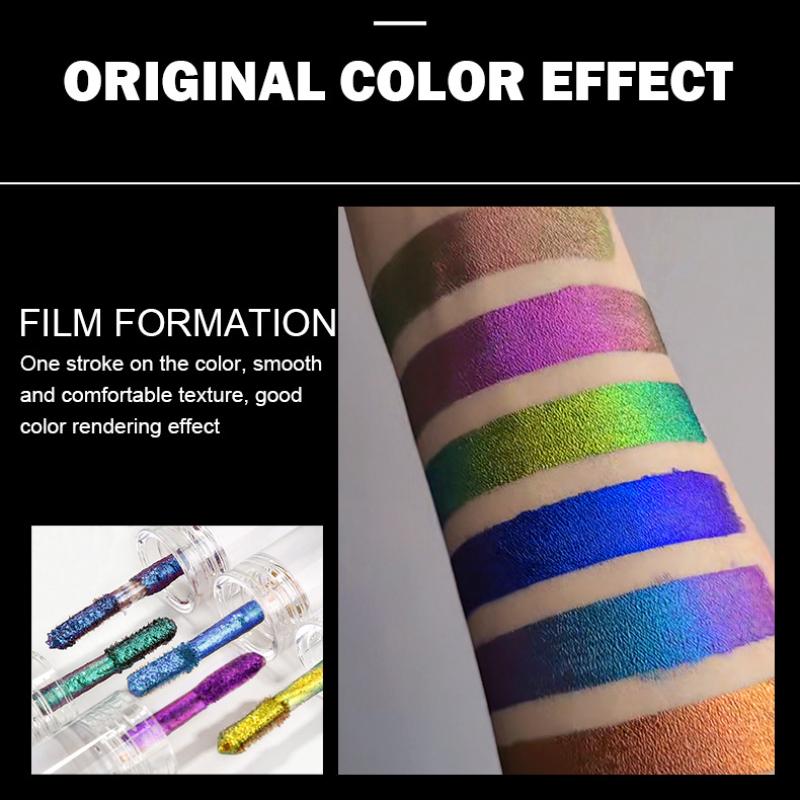 Chameleon Liquid Eyeshadow Stick, Color Gradient Monochromatic High Pigmented Liquid Eyeshadow Stick Makeup