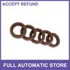Oil Seal FKM Rubber 28x40x10mm High Pressure Brown 5Pcs