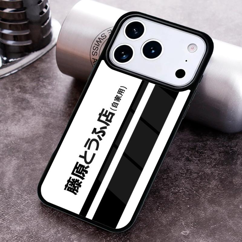 INITIAL D Super Car AE86 Phone Case for iPhone 17 16 15 Pro Max Air 14 13 12 11 Plus Shockproof Cover