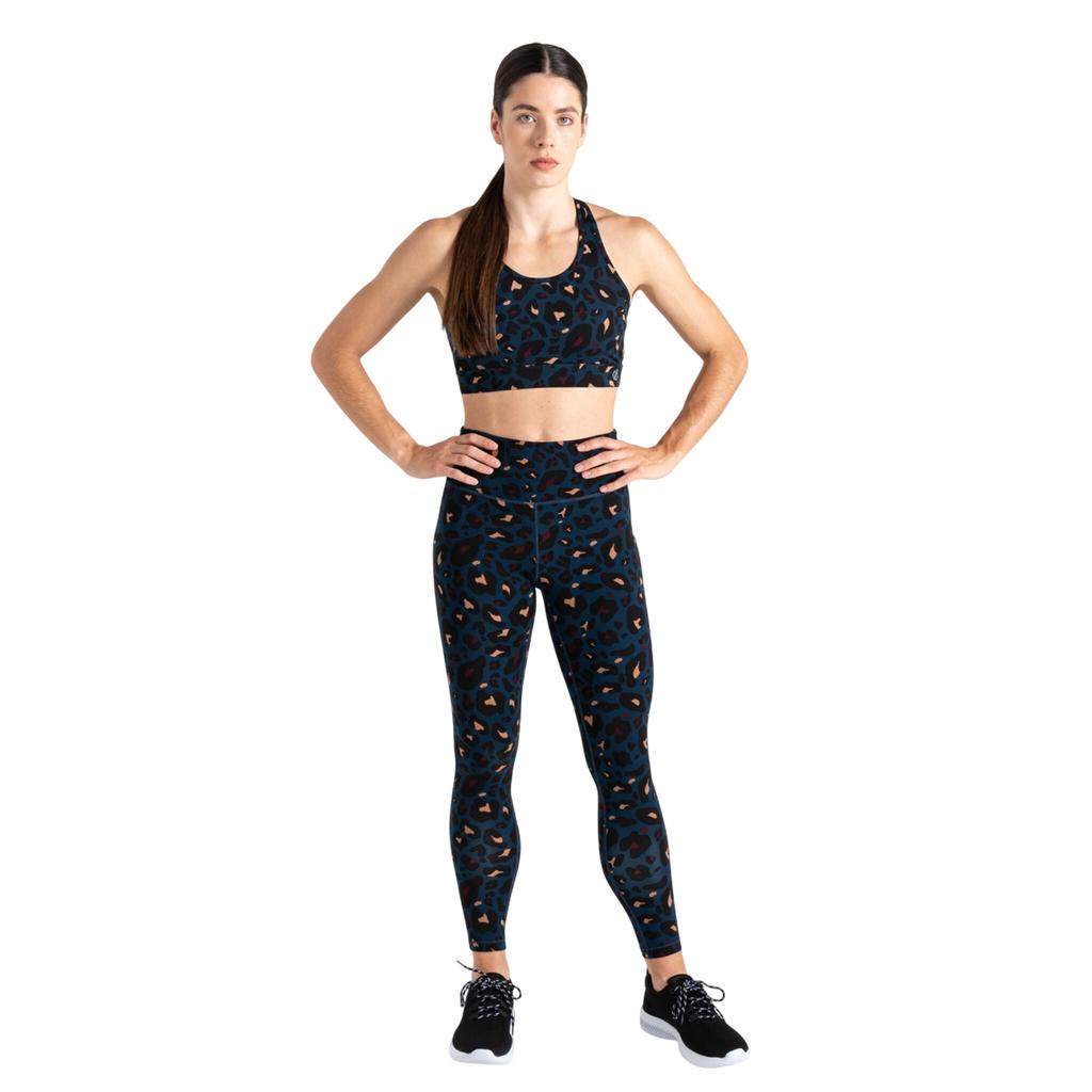 Dare 2B Womens/Ladies Influential Animal Print Gym Leggings