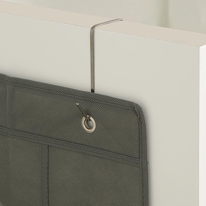 24/28 Grid Wall-mounted Shoes Organizer Rack Over the Door Hanging Storage Holder Rack Bedroom Closets Shoes Storage Bag