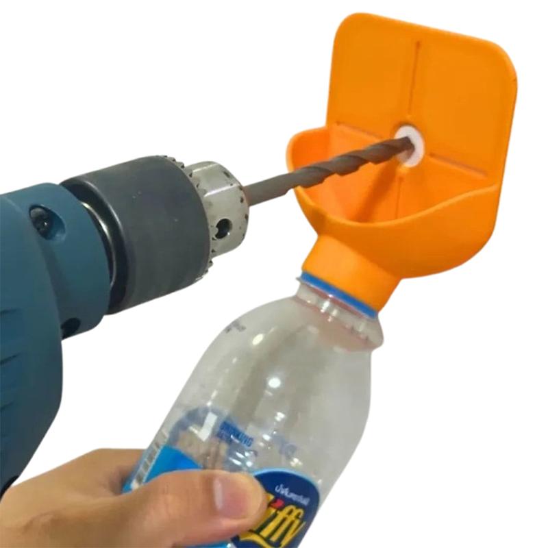 1Pcs High Efficiency Wall Drilling Dust Collector Box Non-Slip Easy Installation Drill Dust Collector Large Capacity Universal