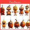 Acrylic Pumpkin Car Hanging Pendant With Cartoon Style Halloween Decoration For Car Interior