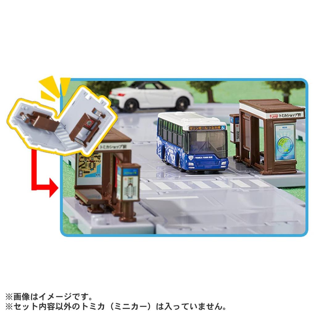 Tomica Tomica Town Bus Stop (with Tomica)