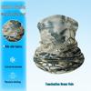 Slim Camouflage Neck Gaiter & Face Mask: Unisex, Dustproof, Breathable Ice Silk