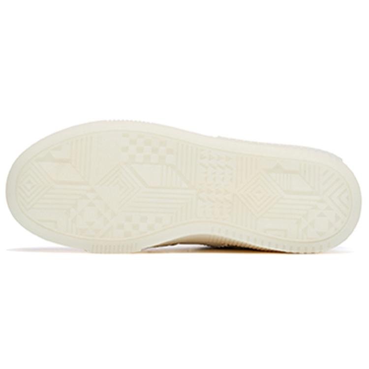 Anta Life Collection Trendy Low Top Skateboard Shoes Women's White Gray 922048020-2