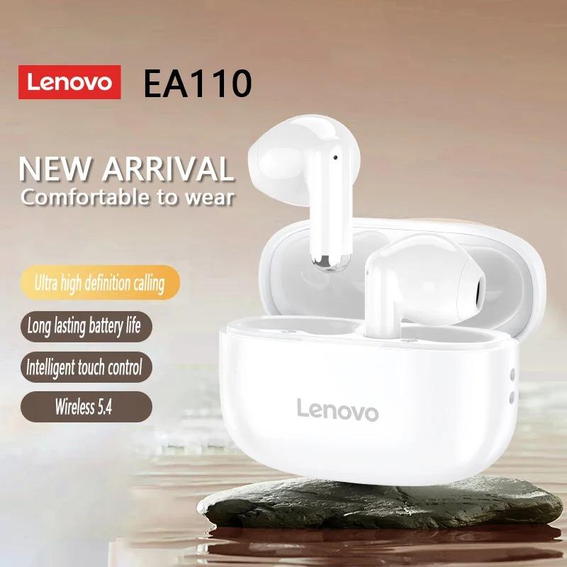 Lenovo EA110 Bezdrátová sluchátka TWS 5.4 Bluetooth Sluchátko Hudba Hra Potlačení hluku Špunt Sportovní Vodotěsná náhlavní souprava Podpora Android ISO HarmonyOS