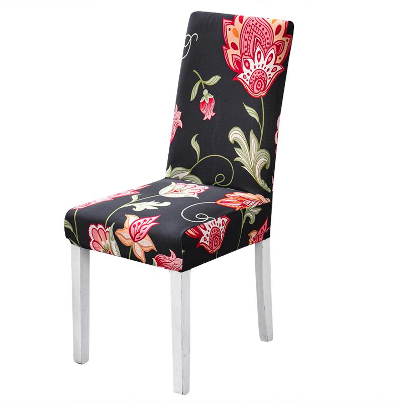 Dining Chair Slipcover,High Stretch Removable Washable Chair Seat Protector Cover for Home Party Kitchen Hotel Wedding Ceremony