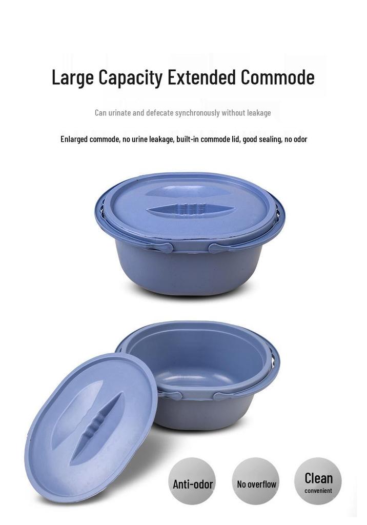 Portable Folding Toilet Chair with Backrest for Elderly, Pregnant Women, and Disabled