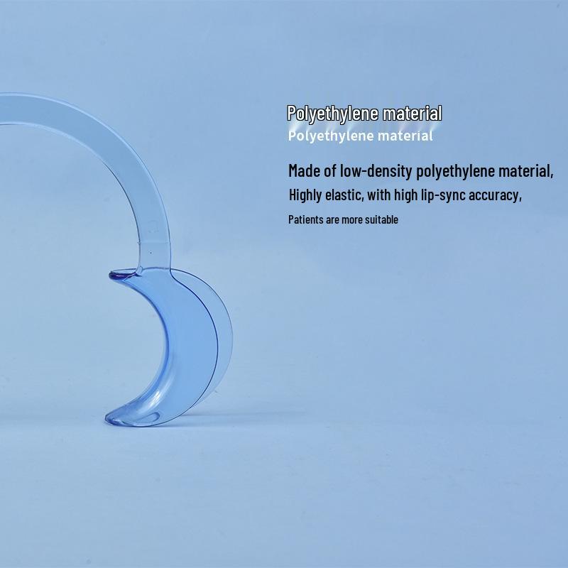 C-Shaped Transparent Orthodontic Mouth Prop Retractor