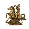 Brass Order Bearer Horse Mounted Promotion Bronze Craft Ornament Home Decor Gift Wholesale