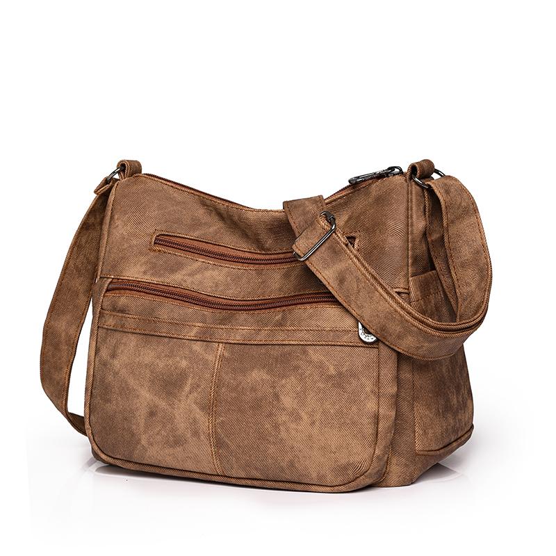

Women Bag Daily Shoulder Bag Quality Female Shoulder Messenger Crossbody Hobos Large Capacity Casual Totes PU Leather Handbag