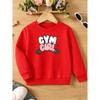 Kids Sweatshirt,Fashion Creative Printed Pattern Sweatshirt, Soft and Comfortable Crew Neck Sweatshirt, Children's Autumn/Winter Top