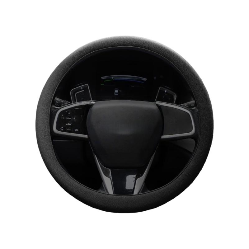 Odorless Silicone Car Steering Wheel Cover Nonslip Textured Surfaces Breathable Design for 32cm To 40cm Wheels