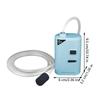 Luftpumpe Aquarium Tragbar Leise USB Fischbeckenpumpe Fischerei Belüfter Für Aquakultur Pflanzen Pool Hydroponik Reptilien Teich Garnelen