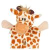 Jouet pour chien - Jeux - Girafe en peluche - Corde résistante - Sonore - 37 cm - Marron