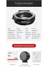 Viltrox EF-EOS M2 Adapter for Canon EF Lenses to EOS M Cameras (M6, M5, M50)