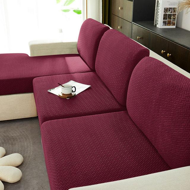 Sofa Seat Cushion Cover Furniture Protector for Pets Kids Stretch Washable Removable Slipcover Sofa Cover Sofa Slipcovers