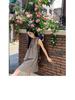 Petite French Retro A-Line Sleeveless Dress for Women, Summer Korean Style, Loose Fit