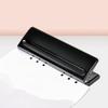 1 Pcs Adjustable 6 Hole Punch For Notebook Loose Leaf Paper 6 Hole Adjustable For A4/ B5 / A5 / A6 / A7 6 Sheet Capacity 2025