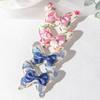New 4Pcs Flower Butterfly Hair Clips Girls Favorite Fashion Lovly Barrettes Clips Gift Baby Hair Accessories