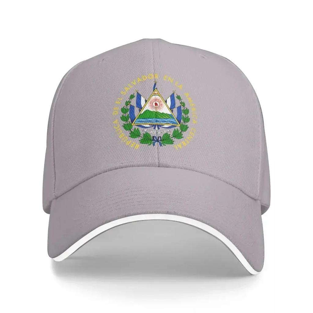 Wappen El Salvadors Baseballkappe Kpop Rock Großhandel Hip Hop Hüte Damen Unisex yk Lustiger Aufdruck Snapback Kappe