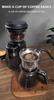HiBREW G3 Electric Coffee Grinder, 34-Gear Scale, 210g Bean Container, 100g Powder Tank, 48mm Conical Burr, Anti-Static Function, Manual/Auto Mode
