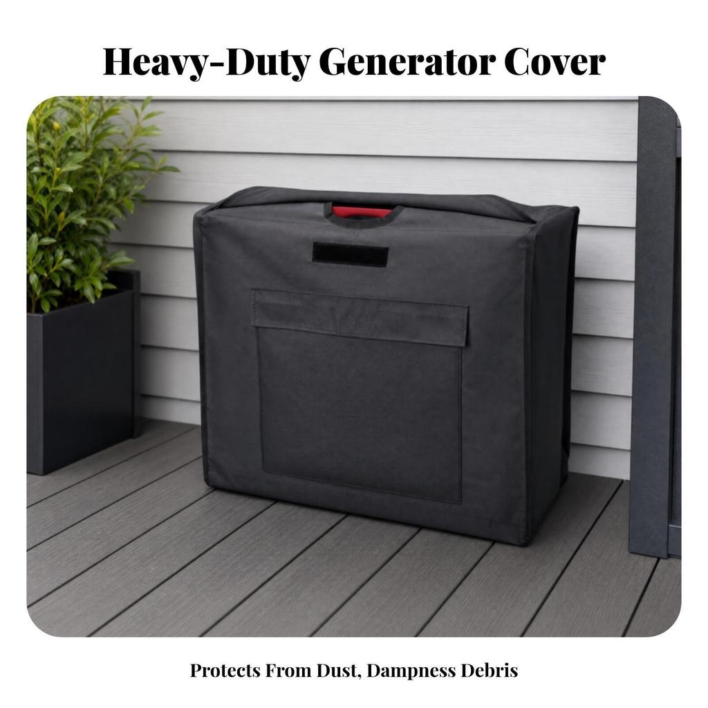 Generator Storage Cover Adjustable Portable Guarding Compact