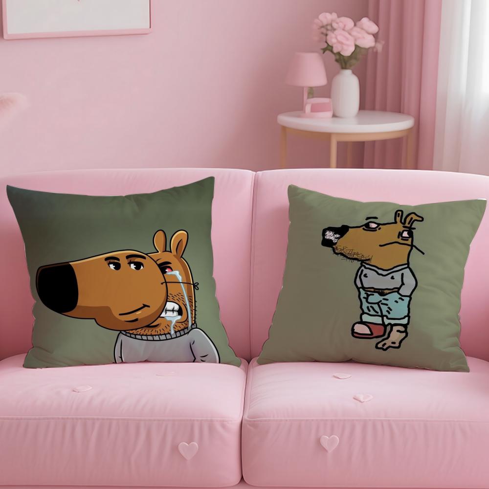 Popular Character Phillip Banks Cushion Cover Soft EasyWash Pillow Case Versatile for Couch Bed Travel and Office