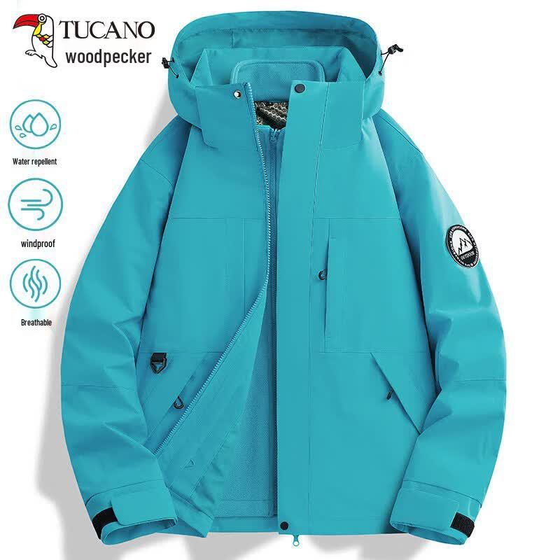TUCANO Women's 3-in-1 Winter Waterproof Windproof Jacket