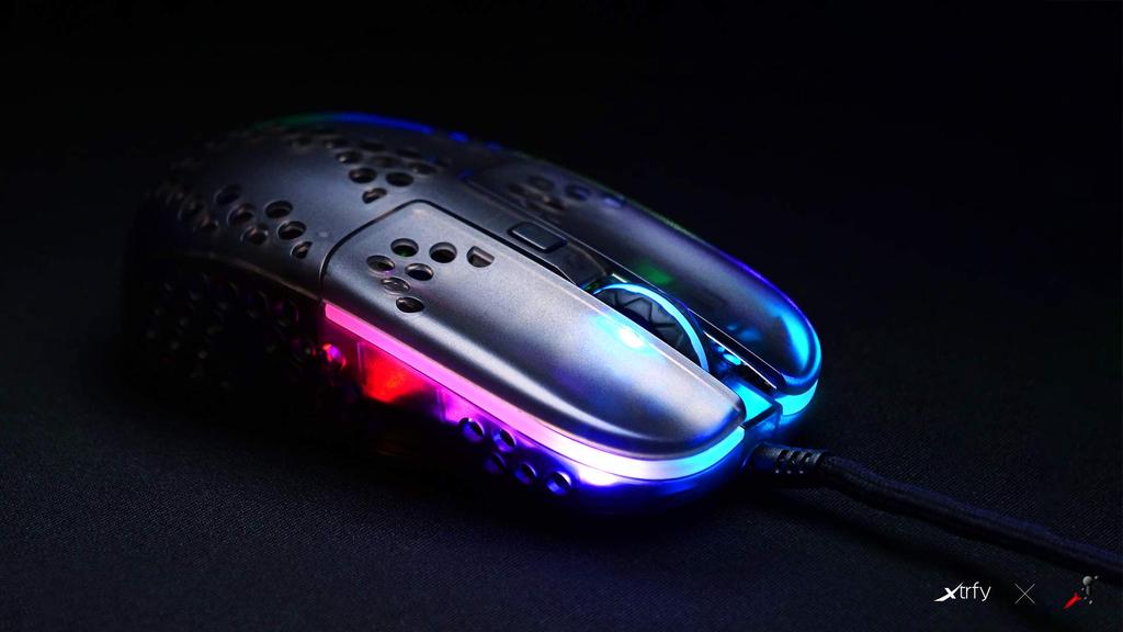 Xtrfy MZ1 Rail Lightweight Gaming Mouse Rocket Jump Ninja Design - Zy's