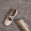 2023 Damen Mary Jane Loafer mit rundem Zeh - Japanischer Schulstil, Flacher Boden, Britische JK Uniformschuhe