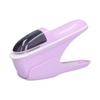 Stapleless Stapler Safe Environmentally Friendly ABS Stapling Machine for Office DocumentsPurple