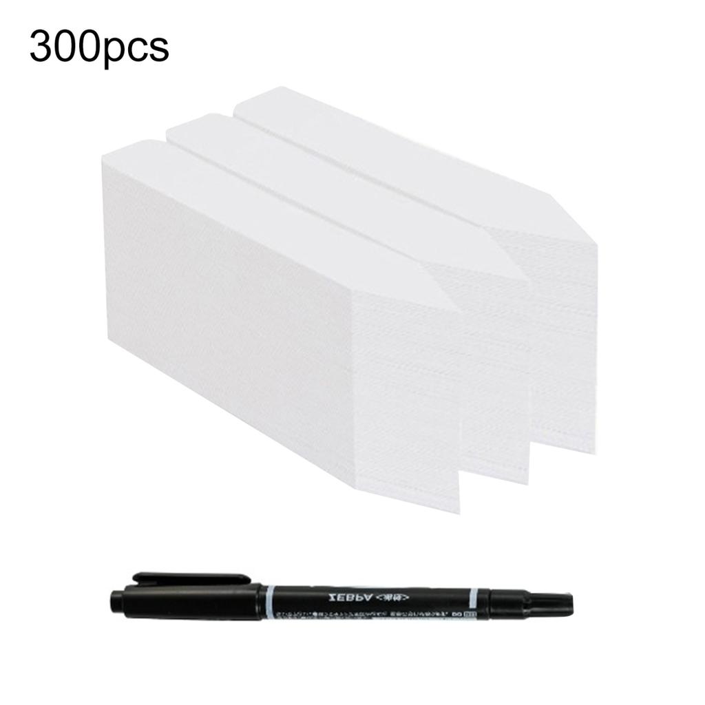 Yousheng 4 Inch Plant Labels Plastic Plant Name Tags Reusable Plant Tag Stakes with Marker Pen for Seedlings Flowers Herbs Vegetables