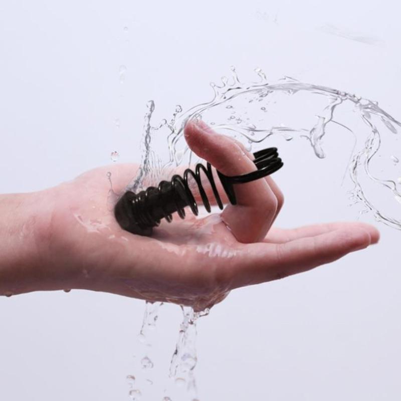 Portable Finger Strength Trainer Hand Exerciser Spring Finger Hand Grip Strengthener For Training Bag Pendant Keychain Sexy Look