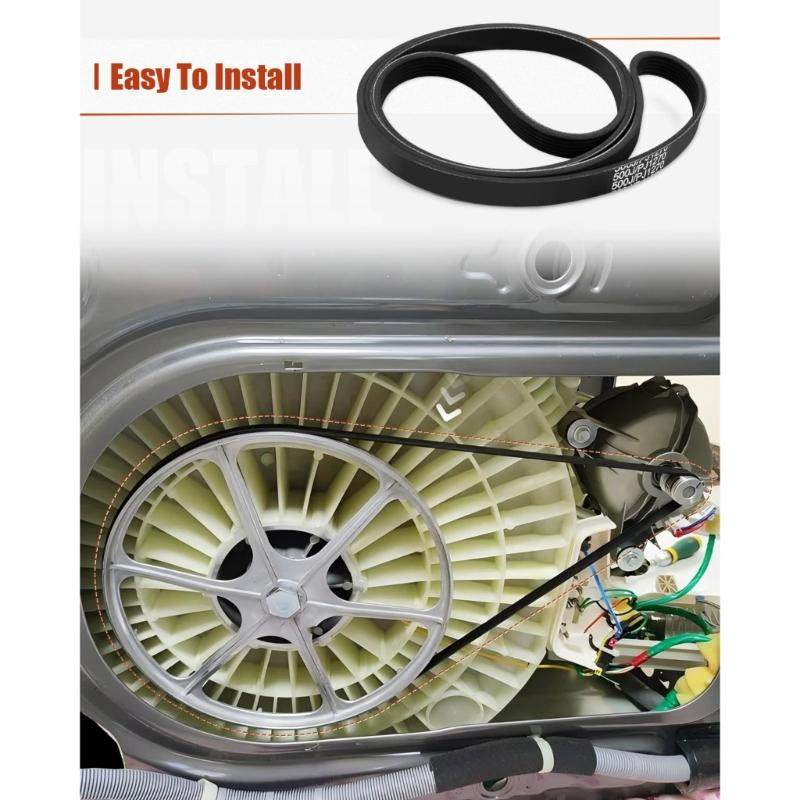 PJ1270 500J Treadmill Fan Drive Motor Belts Machine Transmission Rubber Belt Ensuring Efficient Motor Power Transmission