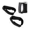 2PCS Spray Holder Hand Strap Oxford Cloth Adjustable Reflective Spray Carrier Running Safety Strap for Night Jogging Walking Black