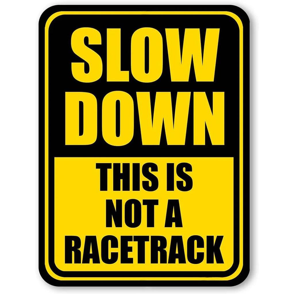 Retro Metalowe Tabliczki Spowalniaj Dzieci i Zwierzęta przy zabawie Plakaty Vintage do Domu Ogrodu Baru Jaskini Mężczyzny Kawiarni Dekoracja Ścienna Biura Prezent