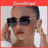 Y2k Butterfly Frame Sunglasses With Pc Lenses For Fashionable Sun Protection And Party Wear