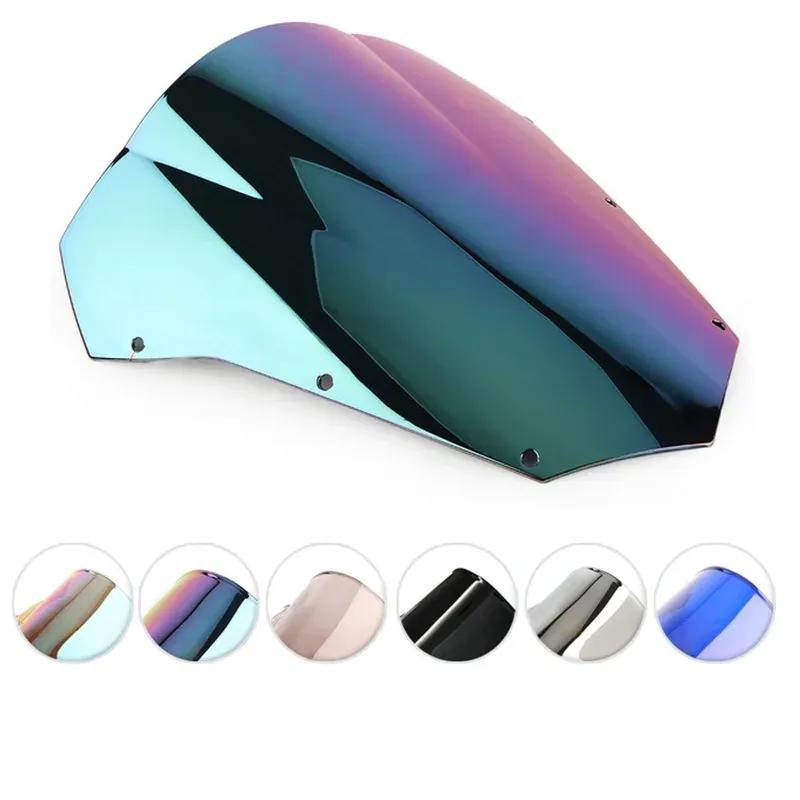 For YAMAHA FZ6R FZ 6R600 2003 - 2008 Motorcycle Wind Deflector Double Bubble Windshield Deflector Protector Wind Screen Fazer
