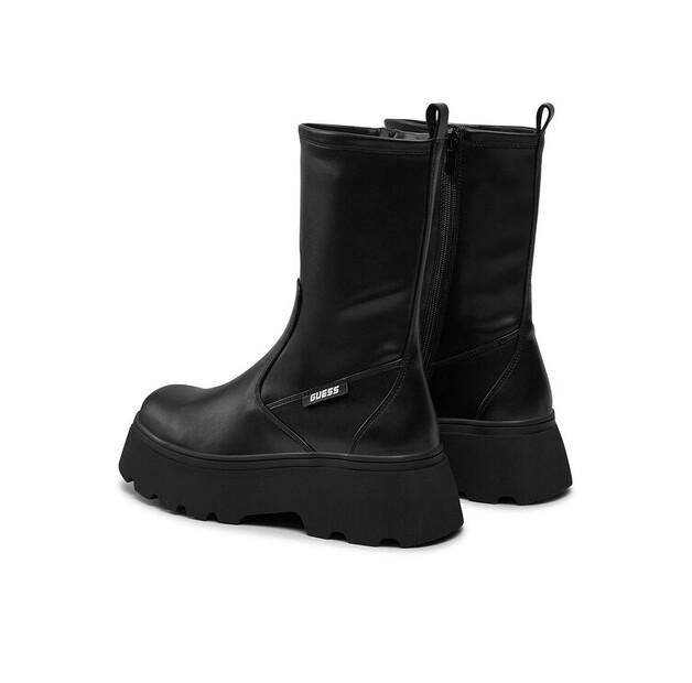 Guess Nerea FLFNER ELE10 Black Ankle Boots