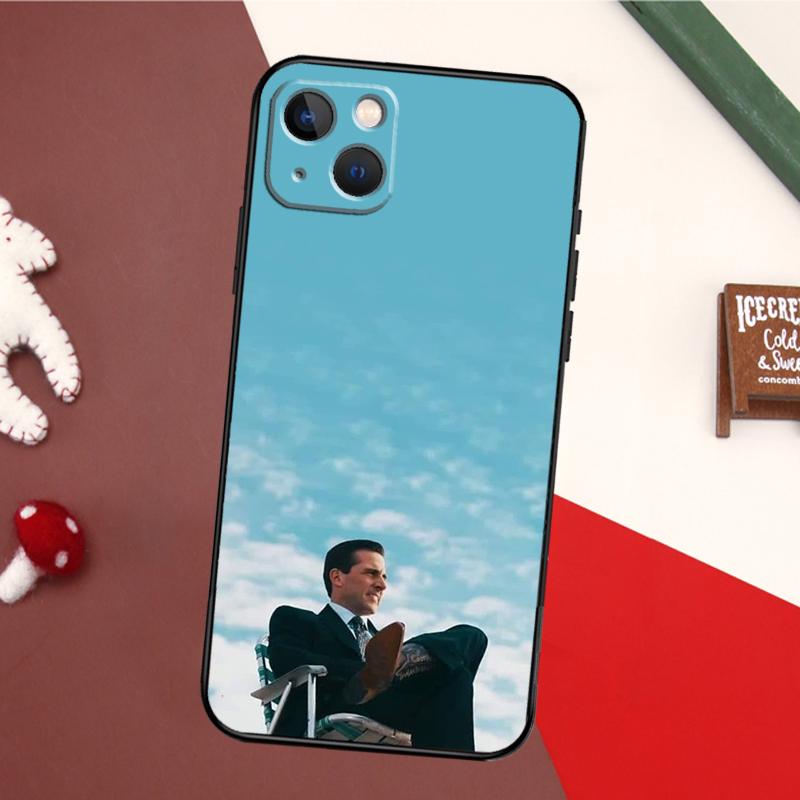Michael Scott The Office Case For iPhone 16 Pro Max 14 13 12 11 15 17 Pro Max mini 15 16 Plus 16e 17 Air Back Cover