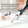 Nail Clipper Splash-Proof Super Pointed Slanted Mouth Nail Cutter Thick Hard Ingrown Toenails Trimmer Manicure Pedicure Tools