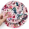 Haruno Sakura Stickers Naruto 50 Pcs Anime Waterproof Decoration Luggage Laptop Notebook Phone Case Stickers Decorations