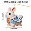 PVC Handheld Lantern Handheld Glowing Lantern Mid-Autumn Festival Rabbit Lantern  Children's Craft