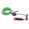 3Meters Car Interior Lighting Auto LED Strip Cigar Lighter Driving Wire Tube Neon Light