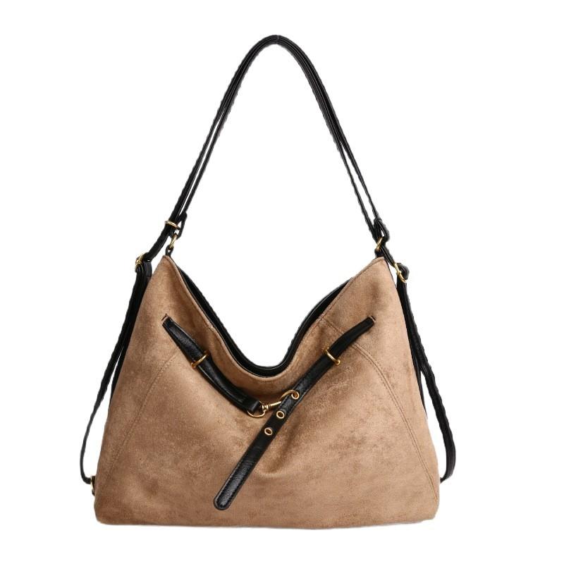 2025 New Suede Tote Bag for Women, Large Capacity Fashion Shoulder Bag, Versatile Casual & Work Bag