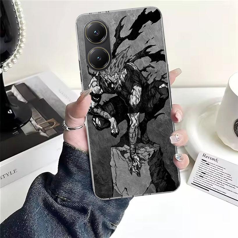 One P-Punch-Man Garou Soft Phone Case For Xiaomi Redmi 15C 15 13C 13 Poco X5 X6 X7 F7 Ultra M7 12C 12 10 10C 9C 9A 9T 9 Fundas P